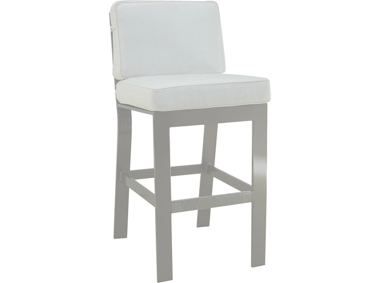 Castelle Outdoor Furniture Trento Cushioned Bar Stool 3109T at Norwood Furniture