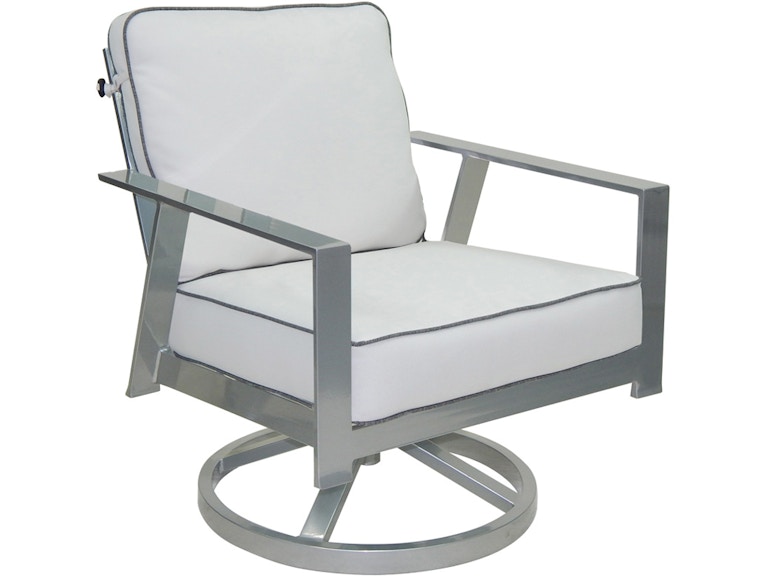 Castelle Outdoor Furniture Trento Cushioned Lounge Swivel Rocker 3135T At Norwood Furniture