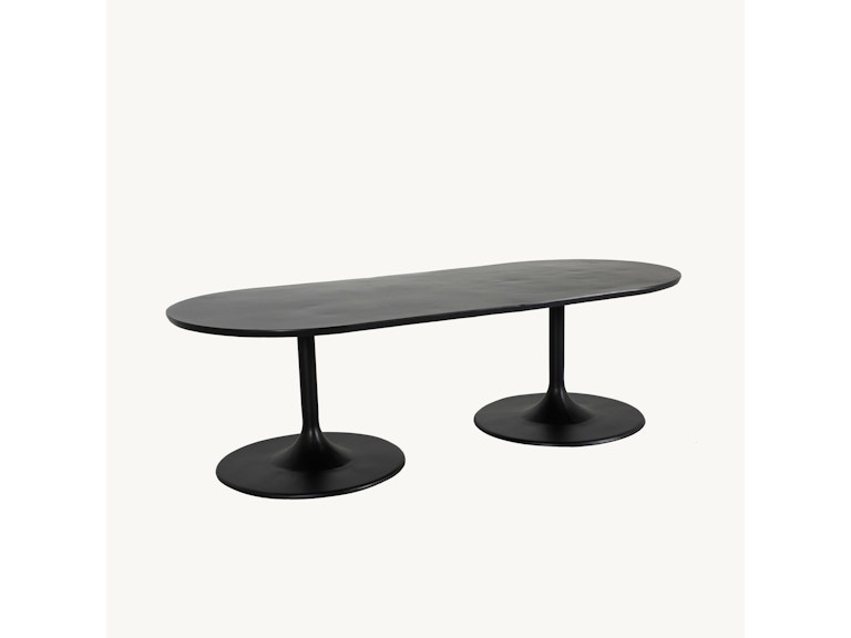 Castelle Outdoor Furniture Tulip 108" Oval Dining Table E1ODK108 at Norwood Furniture