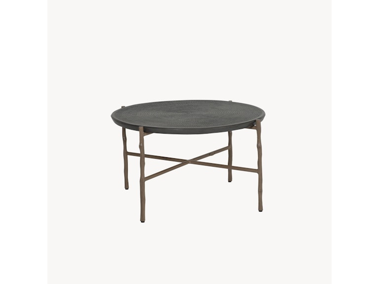 Castelle Outdoor Furniture Twig 34" Round Coffee Table B4CC32 at Norwood Furniture