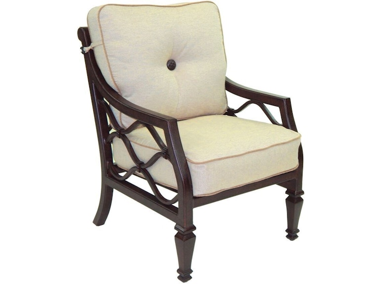 Castelle Outdoor Furniture Villa Bianca Cushioned Dining Chair 1106T At Norwood Furniture