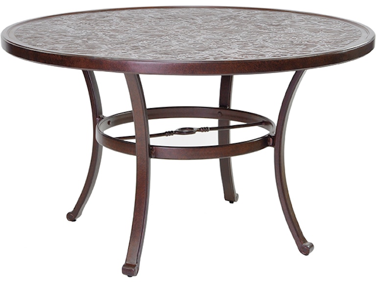 Castelle Outdoor Furniture Vintage 48" Round Dining Table NCD48 at Norwood Furniture
