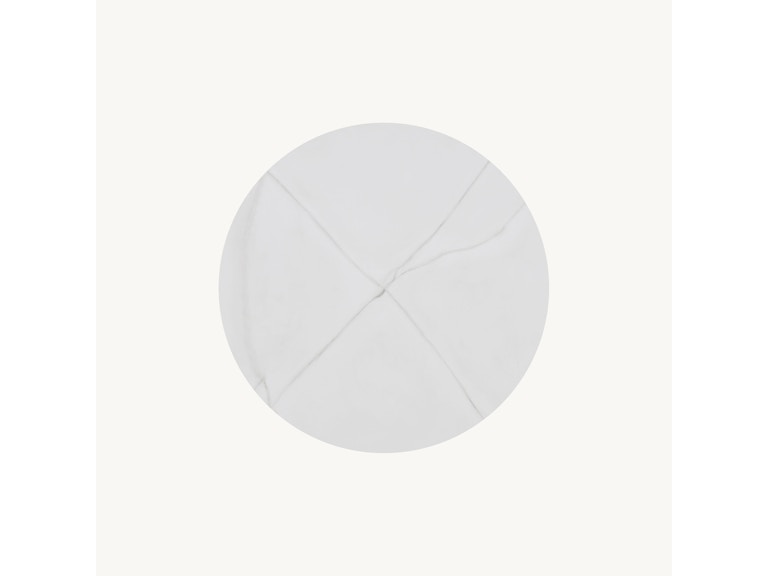 Castelle Outdoor Furniture White Marble Facets Cast Top F7N at Norwood Furniture