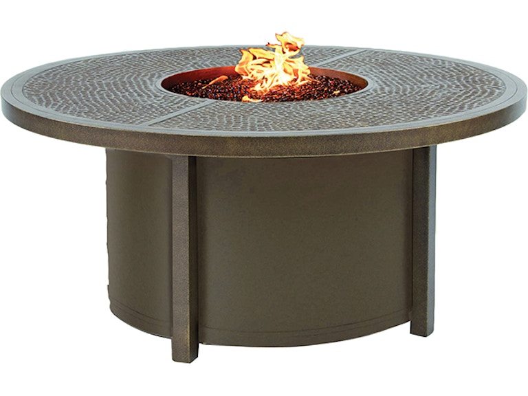 Castelle Outdoor Heating Altra 49" Round Coffee Table With Firepit TCF48WL at Norwood Furniture
