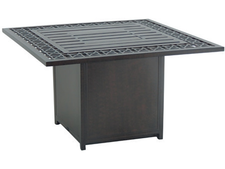Castelle Outdoor Heating Lancaster Tables 38" Square Coffee Table With Firepit C9SF38WL at Norwood Furniture