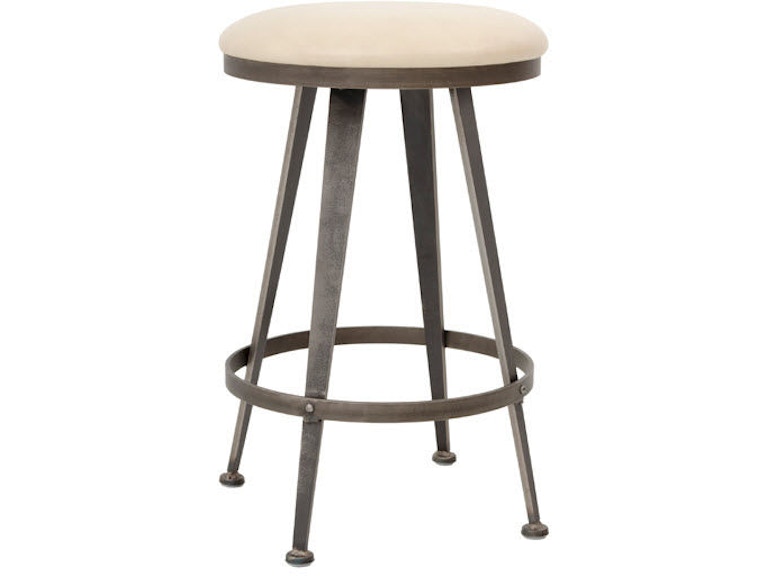 Charleston Forge Casual Dining Aries Backless Swivel Barstool C863 at Norwood Furniture