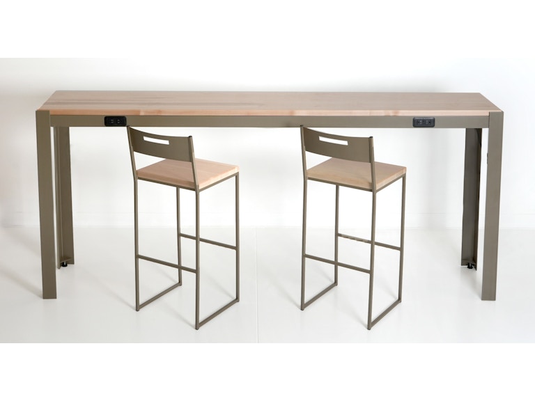 Charleston Forge Casual Dining Taladro 96x18 Counter Height Table H0332 at Norwood Furniture