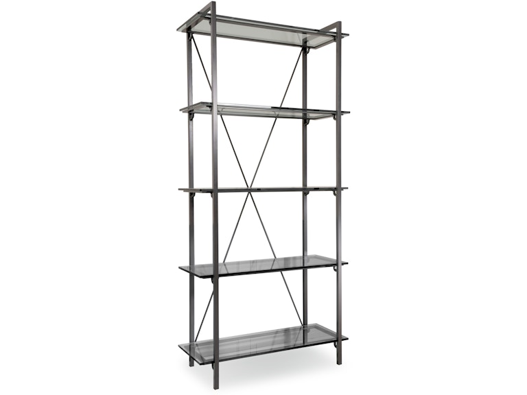 Charleston Forge Living Room Armory Etagere 8260 at Norwood Furniture