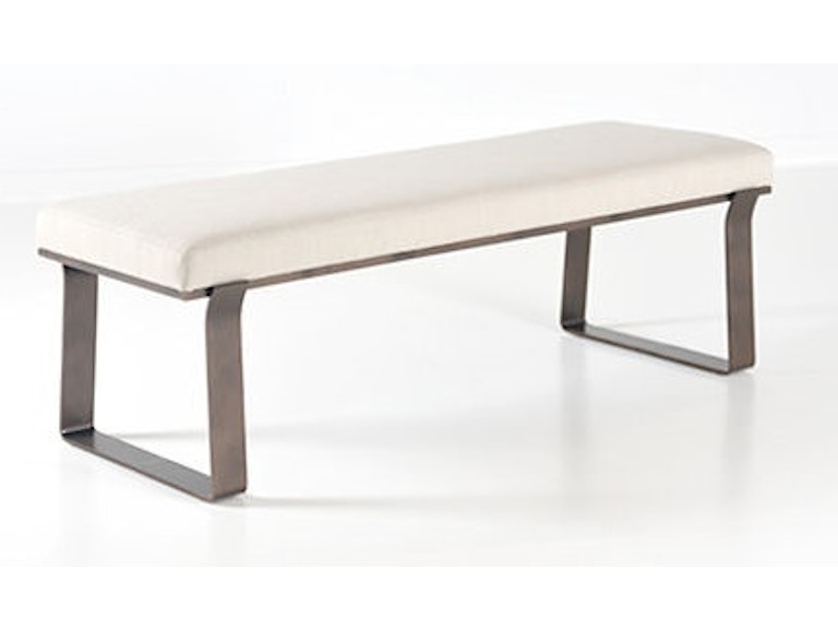 Charleston Forge Living Room Beaufort Bench M690 at Norwood Furniture