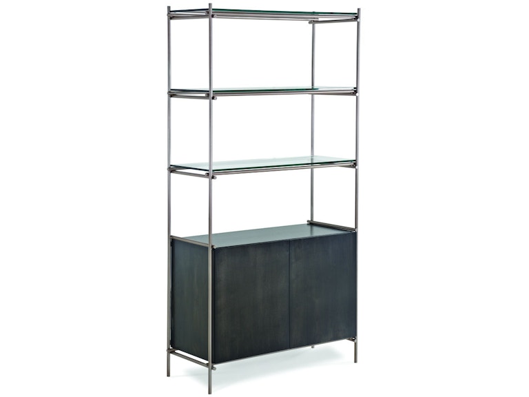 Charleston Forge Living Room Collins Storage Etagere 8201 at Norwood Furniture