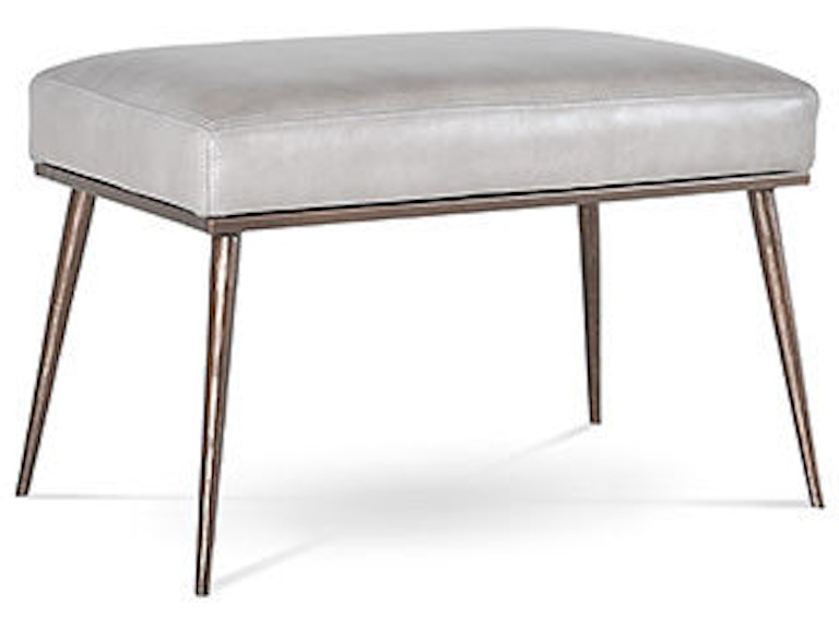 Charleston Forge Living Room Emmitt Small Ottoman M651 at Norwood Furniture