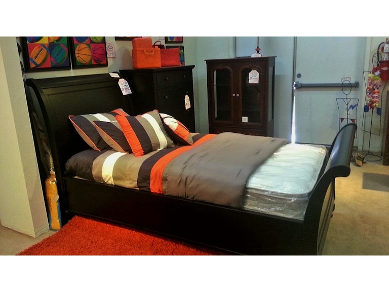 Clearance Item Bedroom Twin Size Sleigh Bed TSSB at Norwood Furniture