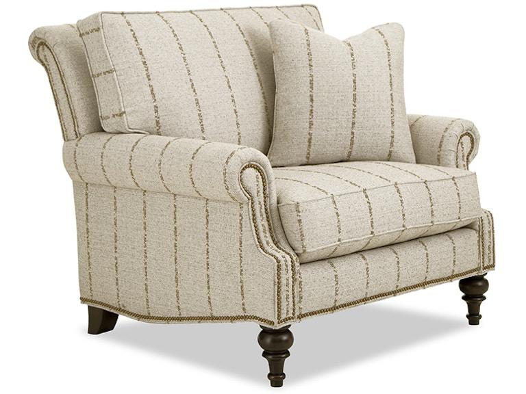 Craftmaster Living Room Chair and a Half 748220BD at Norwood Furniture