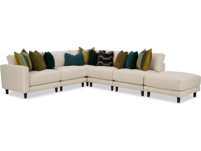 Craftmaster Living Room Sectional 7352BD-Sect at Norwood Furniture