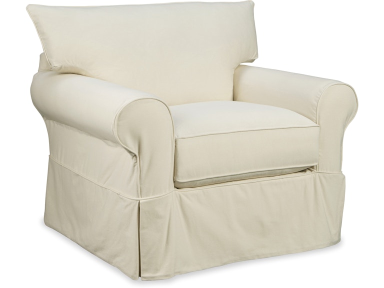 Craftmaster Living Room Slipcovered Chair 936410SS at Norwood Furniture