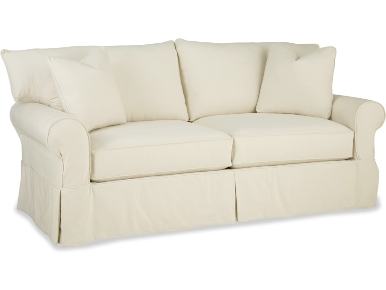 Craftmaster Living Room Slipcovered Queen Sleeper 936450-68SS At Norwood Furniture
