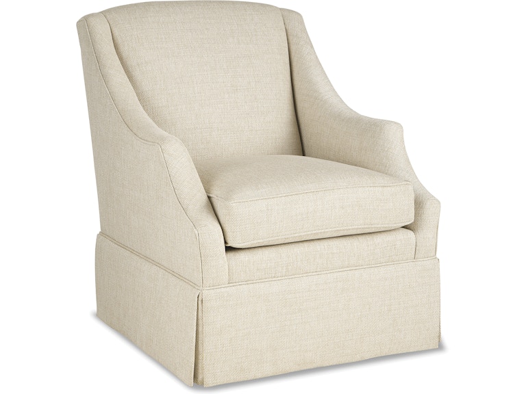 Craftmaster Living Room Swivel Chair 030610SC at Norwood Furniture