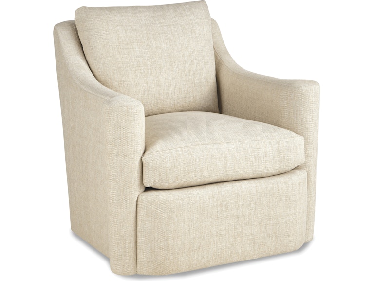 Craftmaster Living Room Swivel Chair 031910BDSC at Norwood Furniture