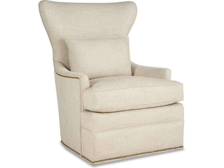 Craftmaster Living Room Swivel Chair 035310BDSC at Norwood Furniture