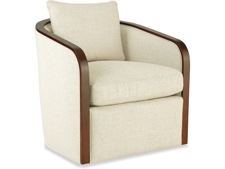 Craftmaster Living Room Swivel Chair 038410BDSC at Norwood Furniture
