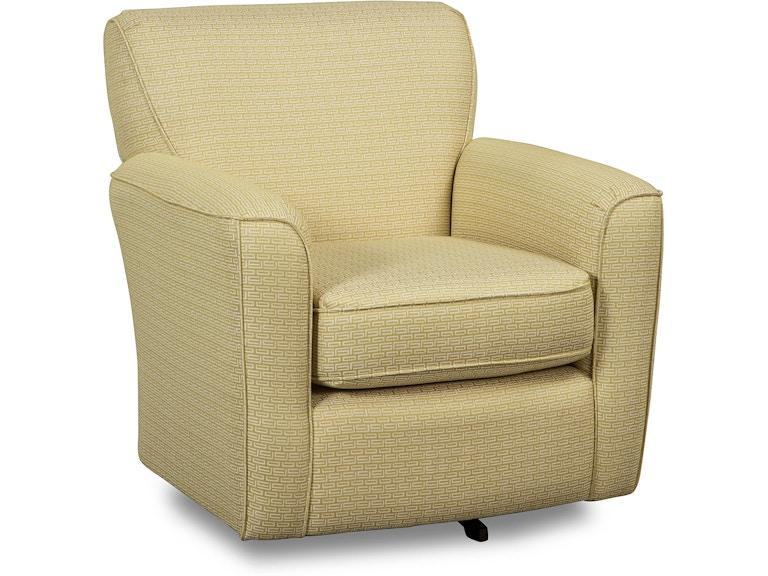 Craftmaster Living Room Swivel Chair 068710 at Norwood Furniture