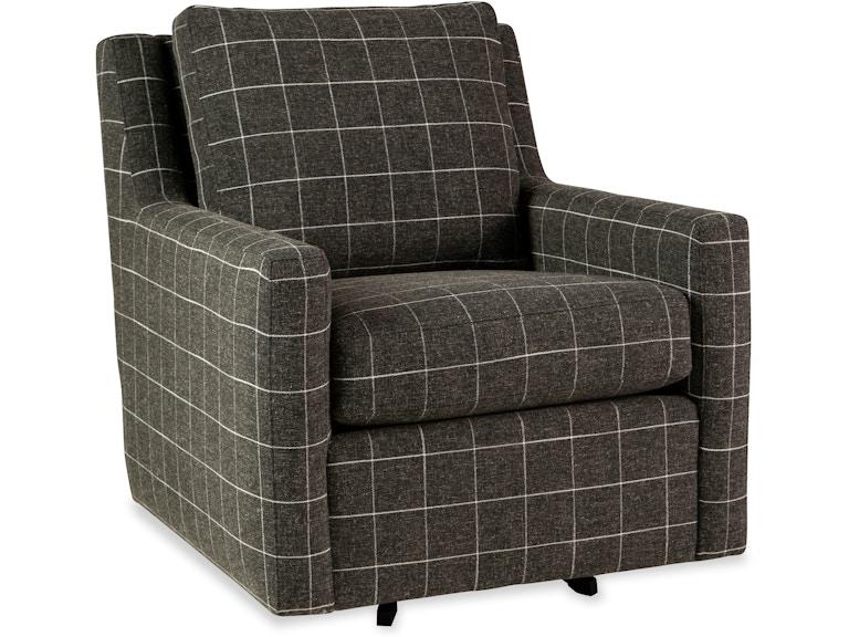 Craftmaster Living Room Swivel Chair 072610SC at Norwood Furniture