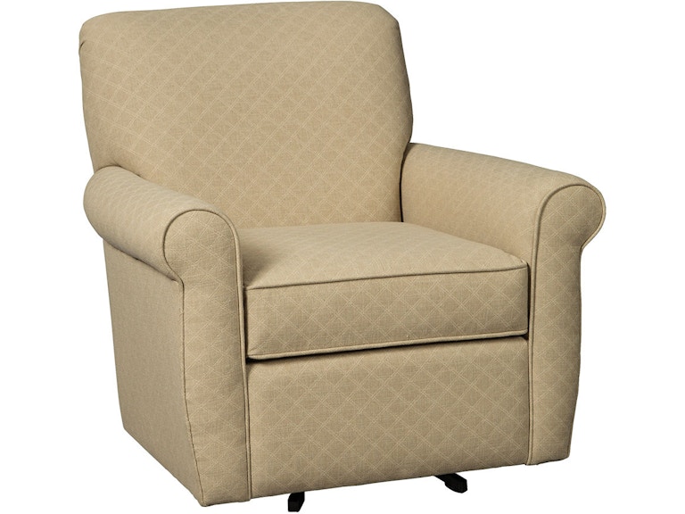 Craftmaster Living Room Swivel Chair 075710SC at Norwood Furniture