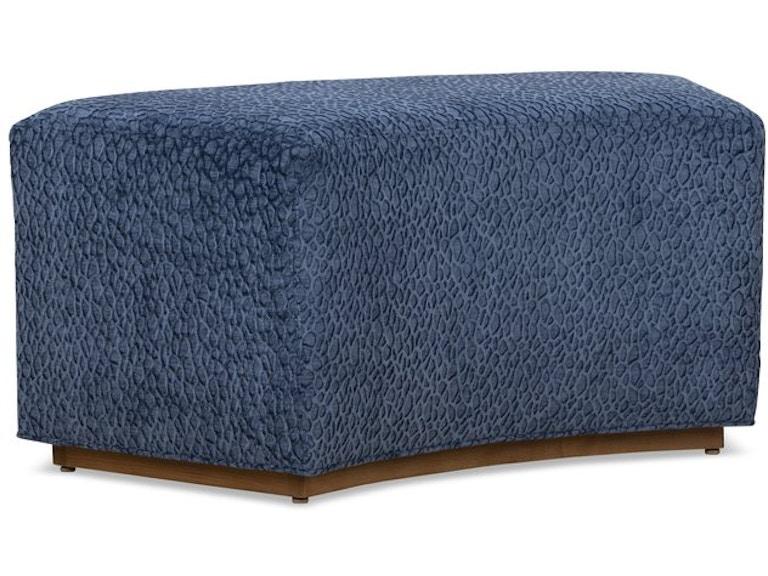 Designmaster Casual Dining Asheville Curved Bench 01-1016 at Norwood Furniture