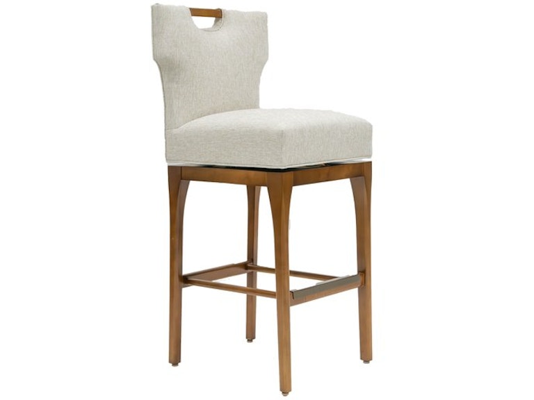 Designmaster Casual Dining Ashton Swivel Bar Stool With Transistional Base 03-1042-30 At Norwood Furniture