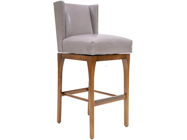 Designmaster Casual Dining Carson Swivel Bar Stool With Transitional Base 03-1026-30 At Norwood Furniture