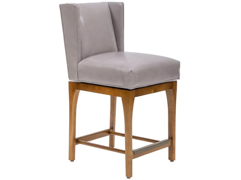 Designmaster Casual Dining Carson Swivel Counter Stool With Transitional Base 03-1026-24 At Norwood Furniture