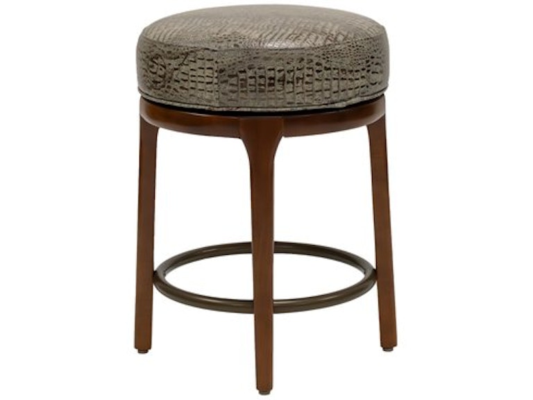 Designmaster Casual Dining Chapin Swivel Counter Stool with Transitional Base 03-1066-24 at Norwood Furniture