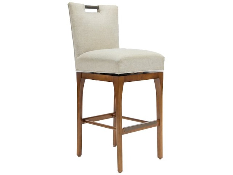 Designmaster Casual Dining Darby Swivel Bar Stool with Transitional Base 03-1020-30 at Norwood Furniture