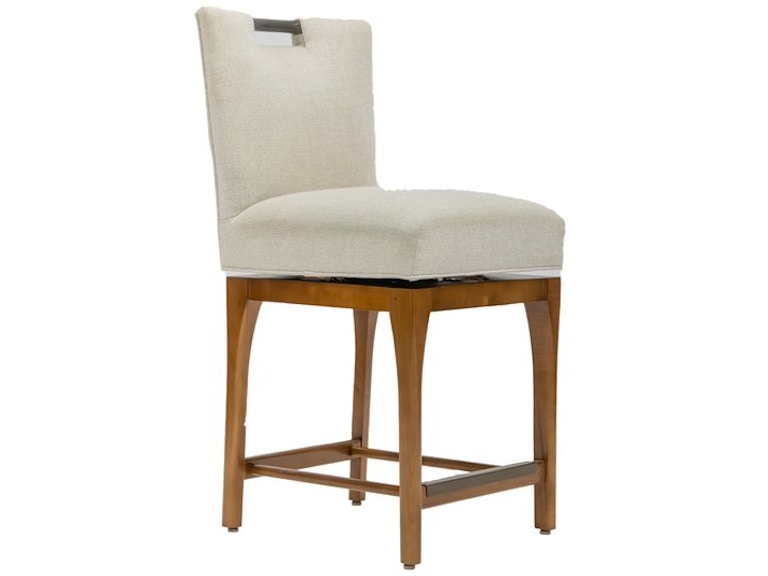 Designmaster Casual Dining Darby Swivel Counter Stool with Transitional Base 03-1020-24 at Norwood Furniture