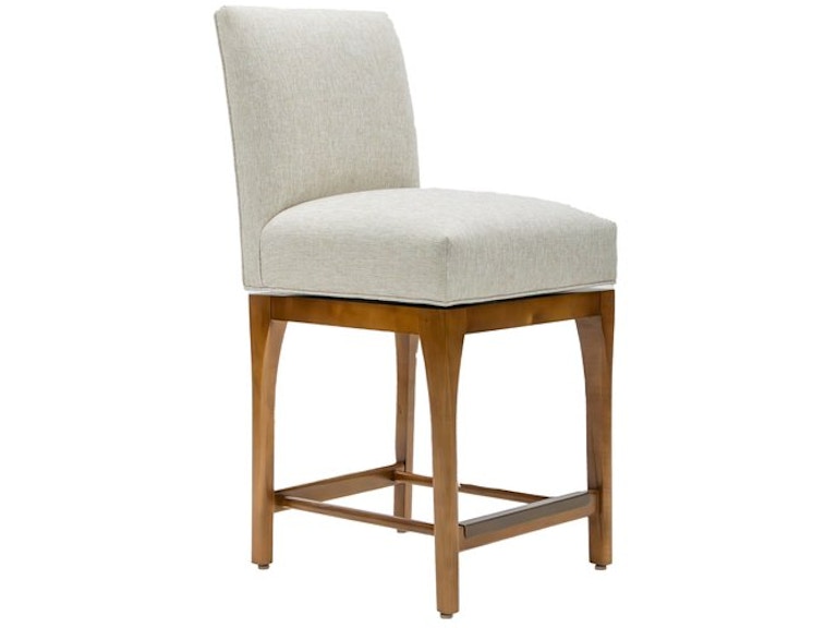 Designmaster Casual Dining Dillwyn Swivel Counter Stool with Transitional Base 03-1040-24 at Norwood Furniture