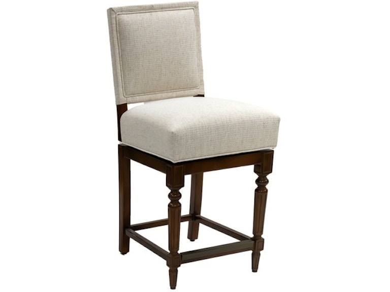 Designmaster Casual Dining Knollwood Swivel Counter Stool with Classic Base 03-1068-24 at Norwood Furniture
