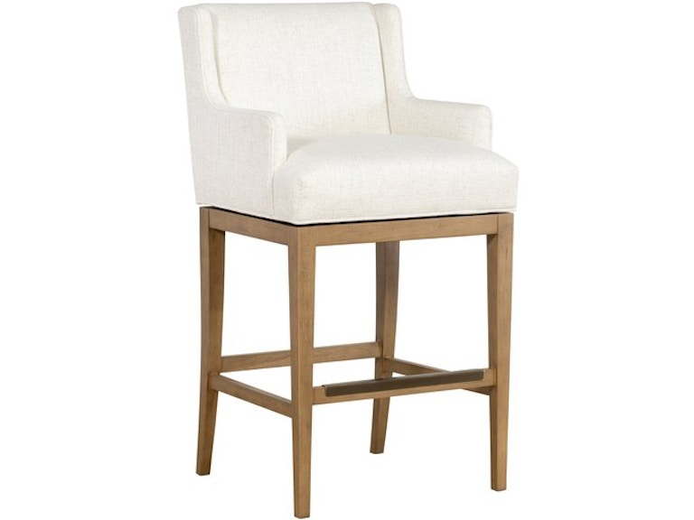 Designmaster Casual Dining Layton Swivel Bar Stool with Traditional Base 03-929-30 at Norwood Furniture