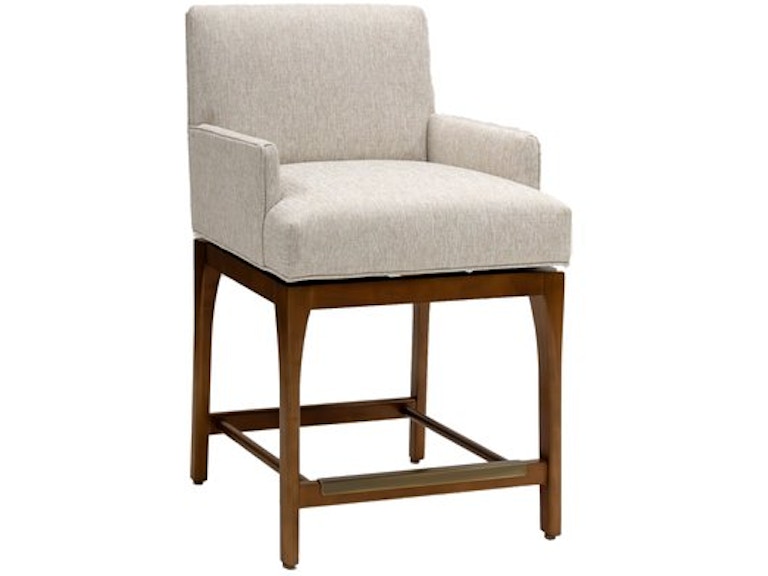 Designmaster Casual Dining Redford Swivel Counter Stool with Transitional Base 03-1049-24 at Norwood Furniture