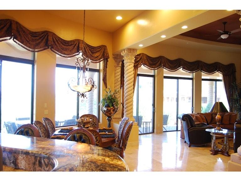 Drapery Department Empire Swags W/ Cascades And Panels Empire Swags At Norwood Furniture