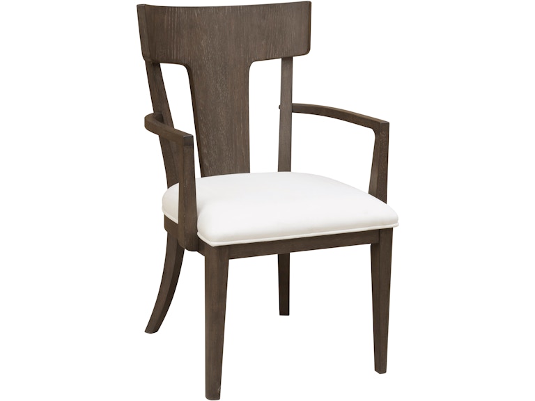 Drew & Jonathan Home Casual Dining Boulevard Wood Back Arm Chair 2pc P306DJ261 at Norwood Furniture