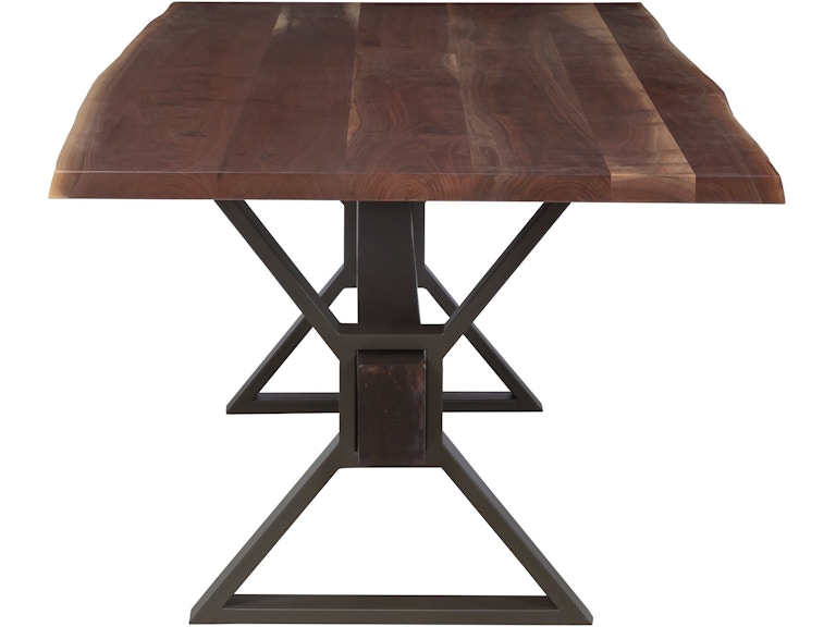 Fairfield Chair Company Casual Dining 109" X Base Dining Base LEXM-09-4 at Norwood Furniture