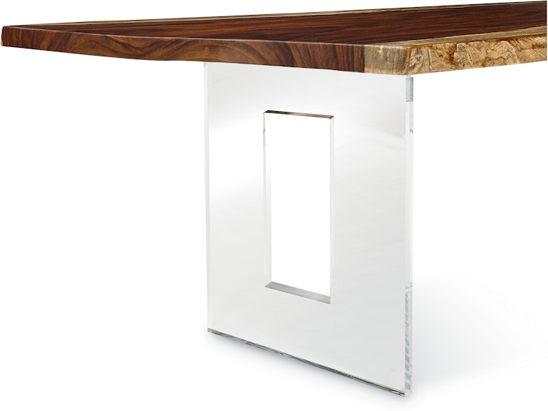Fairfield Chair Company Casual Dining Acrylic Square Dining Height Base LEAS-DT at Norwood Furniture