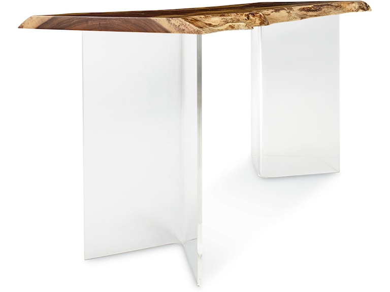 Fairfield Chair Company Casual Dining Acrylic Wedge Counter Height Base LEAW-BT at Norwood Furniture