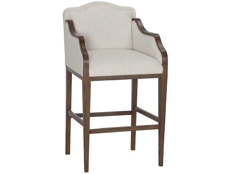 Fairfield Chair Company Casual Dining BD Collection For Fairfield Anderson Arm Bar Stool 4605-06 at Norwood Furniture
