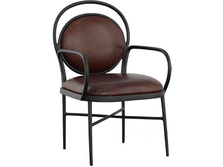 Fairfield Chair Company Casual Dining BD Collection For Fairfield Warner Leather Dining Chair F600-04-B at Norwood Furniture