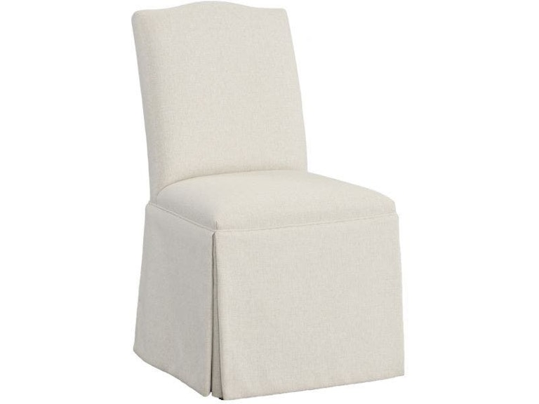 Fairfield Chair Company Casual Dining Camel Short Back Skirted Dining Chair 1221-05-T at Norwood Furniture