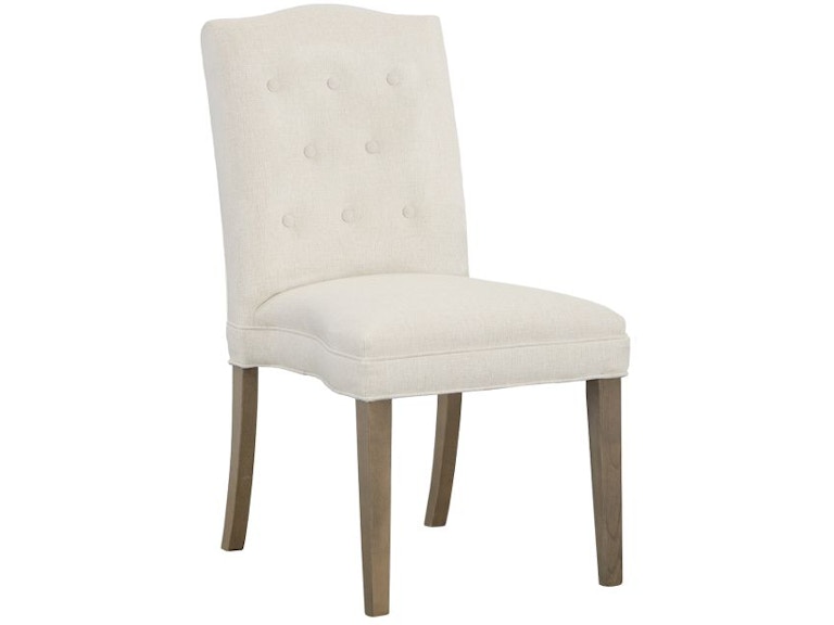 Fairfield Chair Company Casual Dining Camel Short Back Armless Stack Chair 1222-14-M at Norwood Furniture