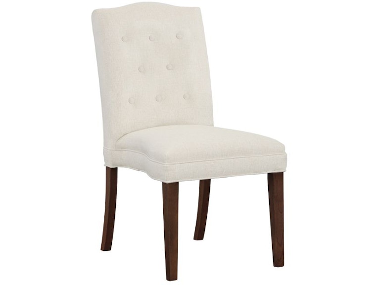 Fairfield Chair Company Casual Dining Camel Short Back Armless Stack Chair 1222-14-T at Norwood Furniture