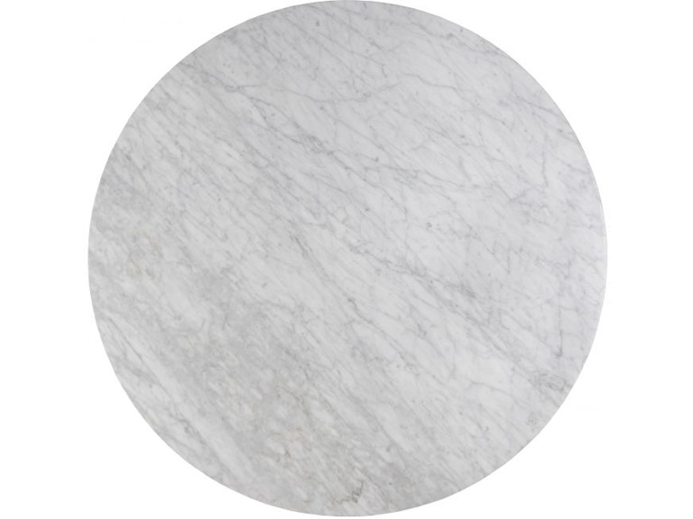 Fairfield Chair Company Casual Dining Carrara Marble 26" Diameter Table top with Pencil Edge 8005-26 at Norwood Furniture