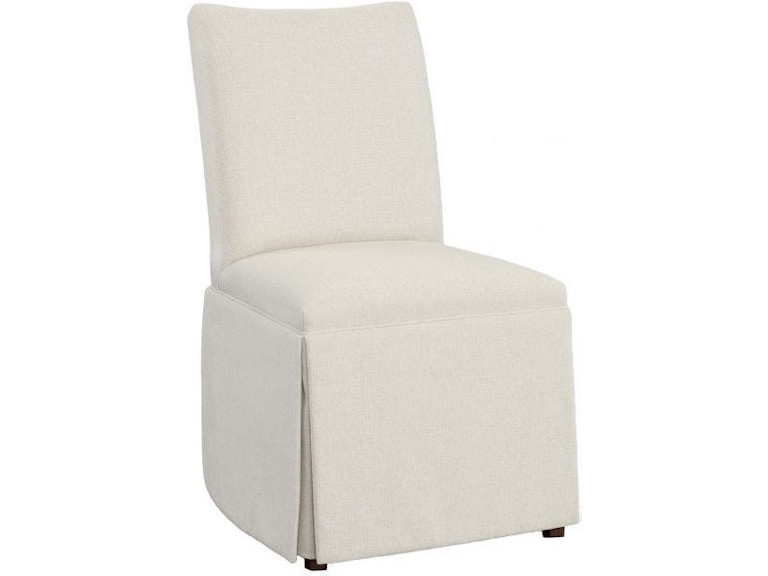 Fairfield Chair Company Casual Dining Concave Short Back Skirted Dining Chair 1201-05-T at Norwood Furniture